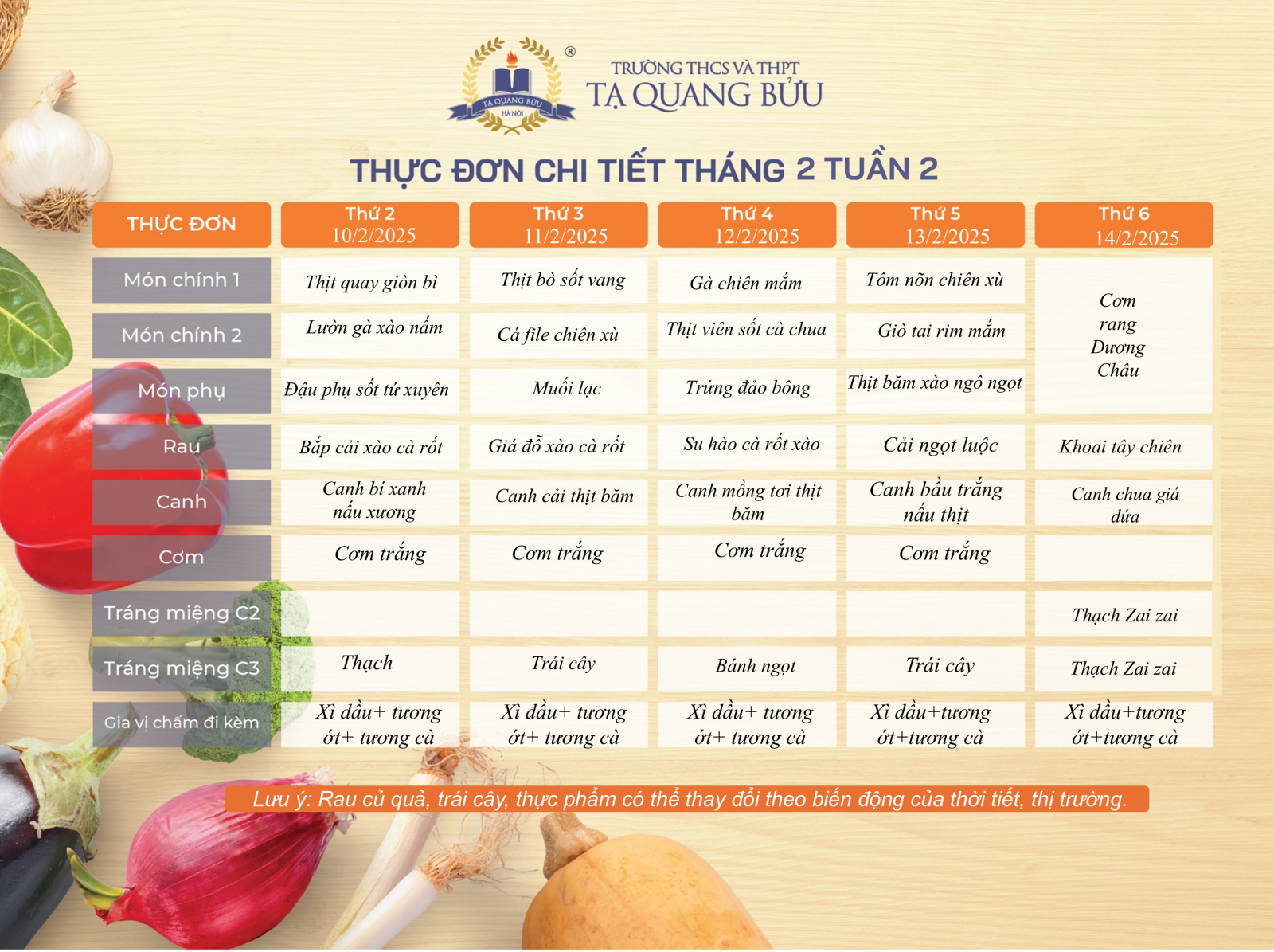 Trường THCS và THPT Tạ Quang Bửu